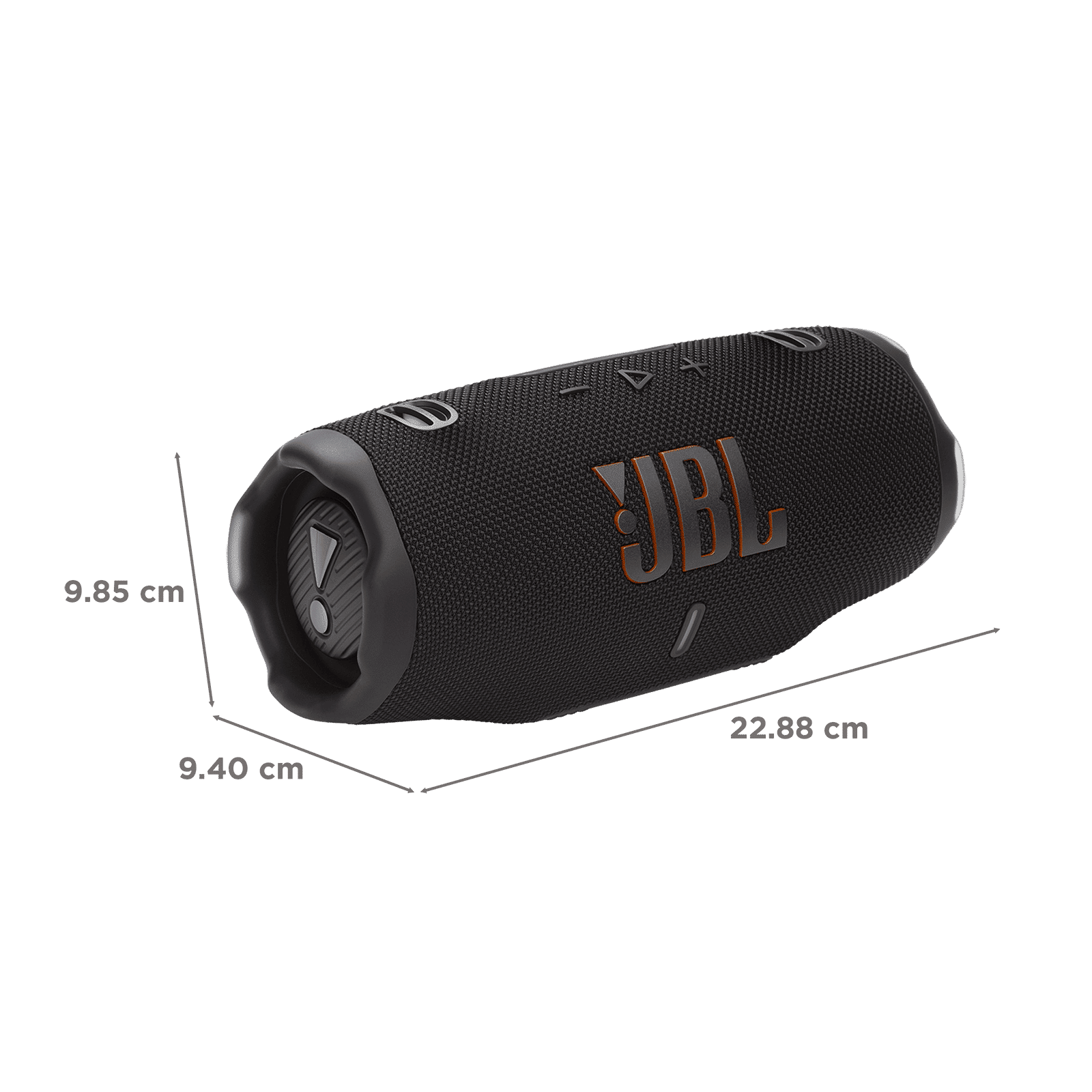 JBL Charge 6 45W Portable Bluetooth Speaker (IP68 Water Resistant, AI Sound Boost, Stereo Channel, Black)_3