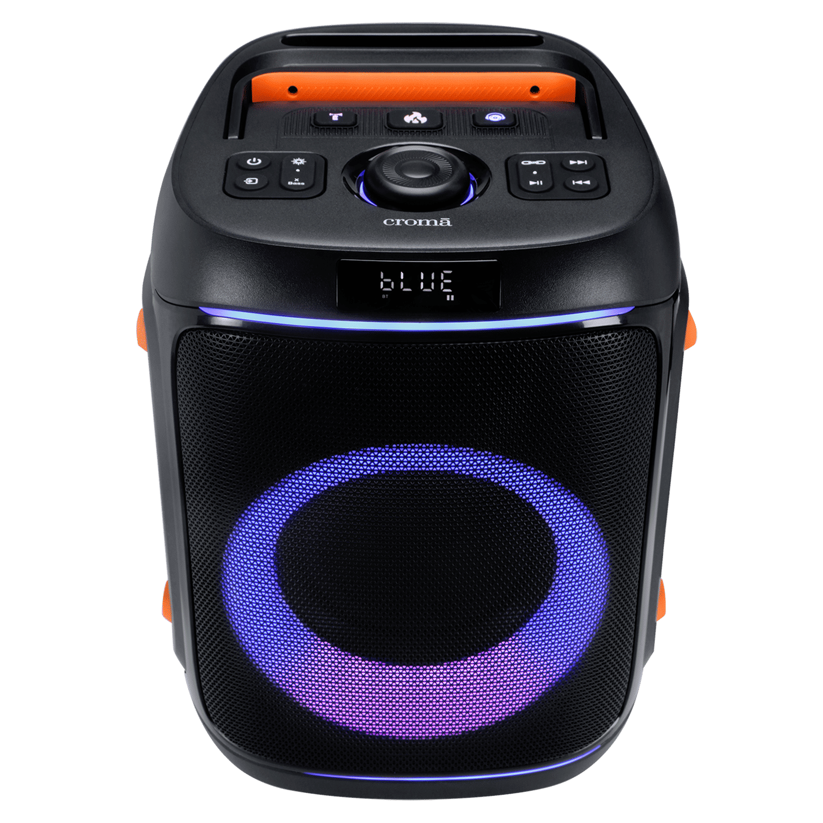 Croma 100W Bluetooth Party Speaker with Mic (AI Sound Boost, 2.1 Channel, Black) Croma 100W Bluetooth Party Speaker with Mic (AI Sound Boost, 2.1 Channel, Black)_11
