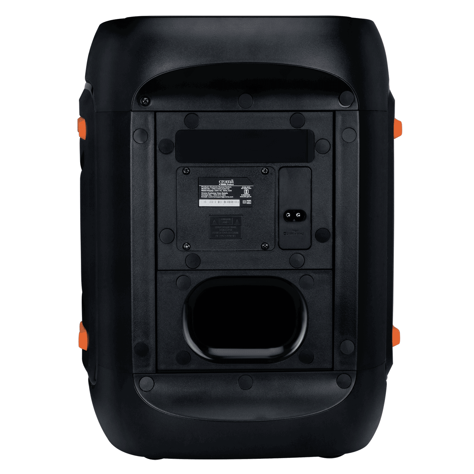 Croma 100W Bluetooth Party Speaker with Mic (AI Sound Boost, 2.1 Channel, Black) Croma 100W Bluetooth Party Speaker with Mic (AI Sound Boost, 2.1 Channel, Black)_4