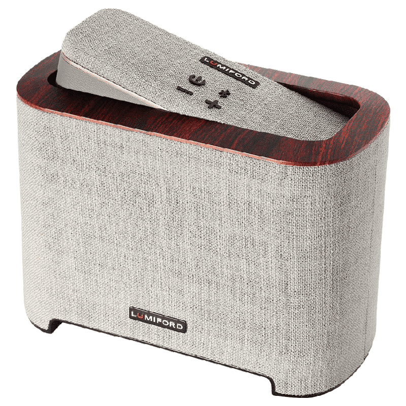 LUMIFORD BT04 26W Portable Bluetooth Speaker (Voice Assistant Supported, 2.1 Channel, Light Grey) LUMIFORD BT04 26W Portable Bluetooth Speaker (Voice Assistant Supported, 2.1 Channel, Light Grey)_1