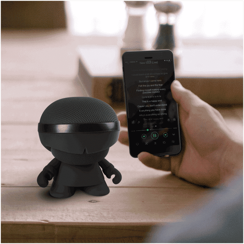 Xoopar Boy 10W Portable Bluetooth Speaker (Stereo Channel, Black) Xoopar Boy 10W Portable Bluetooth Speaker (Stereo Channel, Black)_6