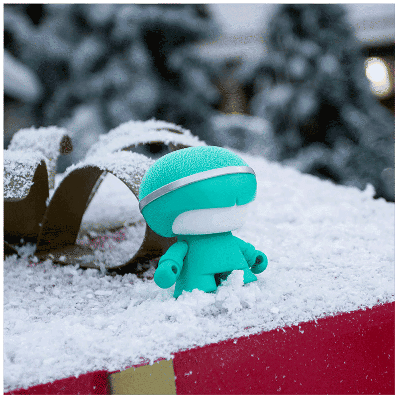 xoopar X3 Boy Mini 3W Portable Bluetooth Speaker (Rubber Finish Vinyl Body, Mono Channel, Mint) xoopar X3 Boy Mini 3W Portable Bluetooth Speaker (Rubber Finish Vinyl Body, Mono Channel, Mint)_5