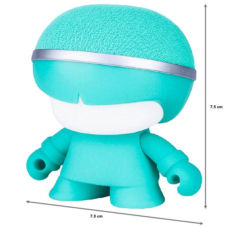 xoopar X3 Boy Mini 3W Portable Bluetooth Speaker (Rubber Finish Vinyl Body, Mono Channel, Mint) xoopar X3 Boy Mini 3W Portable Bluetooth Speaker (Rubber Finish Vinyl Body, Mono Channel, Mint)_2