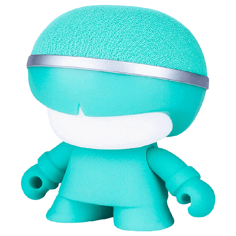 xoopar X3 Boy Mini 3W Portable Bluetooth Speaker (Rubber Finish Vinyl Body, Mono Channel, Mint) xoopar X3 Boy Mini 3W Portable Bluetooth Speaker (Rubber Finish Vinyl Body, Mono Channel, Mint)_1