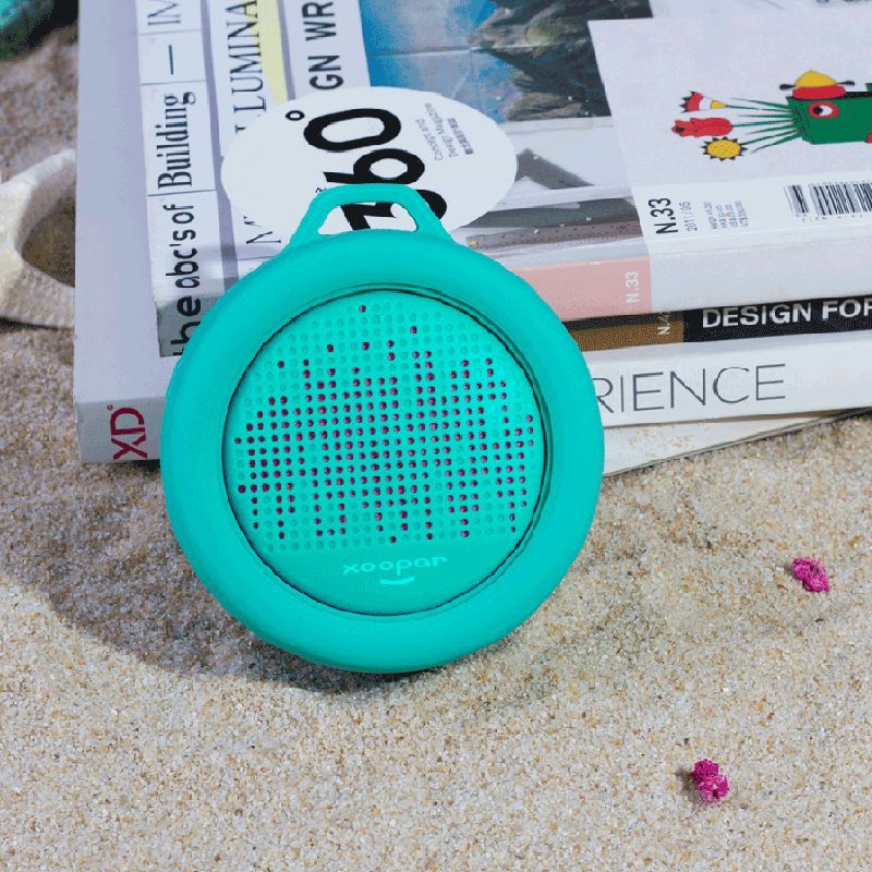 xoopar Splash Pop 5W Portable Bluetooth Speaker (IP65 Water Resistant, Powerful HD Sound, Mono Channel, Mint) xoopar Splash Pop 5W Portable Bluetooth Speaker (IP65 Water Resistant, Powerful HD Sound, Mono Channel, Mint)_5