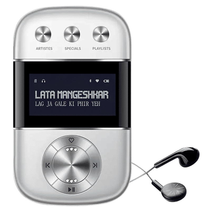Saregama Carvaan Go Digital Audio Player (GO0001, Silver)_1