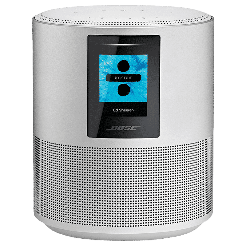 BOSE Home 500 with Built-in Alexa Smart Wi-Fi Speaker (Voice Control, Silver)_1