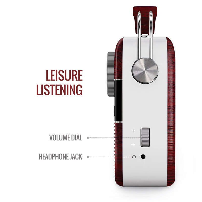 SAREGAMA Carvaan 6W Portable Bluetooth Speaker (5 Hours Playtime, Cherrywood Red)_6