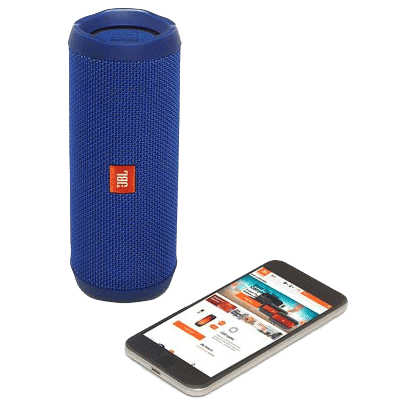 JBL Flip 4 16W Portable Bluetooth Speaker (IPX7 Water Proof, 12 Hours Playback Time, Blue)_6