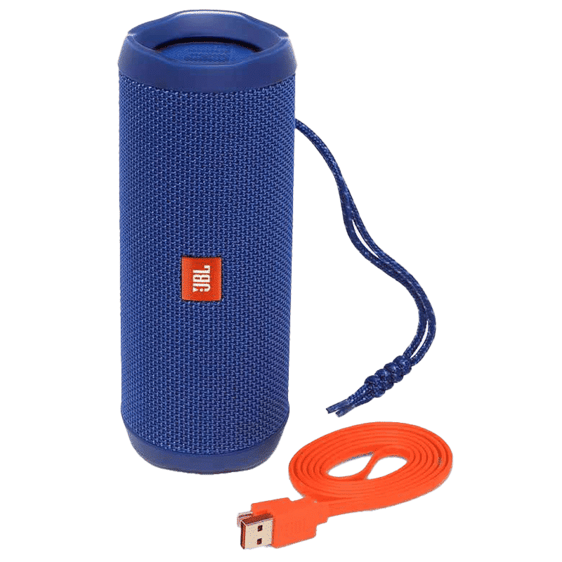 JBL Flip 4 16W Portable Bluetooth Speaker (IPX7 Water Proof, 12 Hours Playback Time, Blue)_5