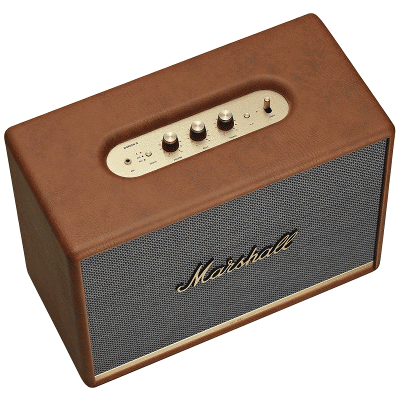 Marshall Woburn II 130W Portable Bluetooth Speaker (Multi Host Functionality, Stereo Channel, Brown) Marshall Woburn II 130W Portable Bluetooth Speaker (Multi Host Functionality, Stereo Channel, Brown)_6