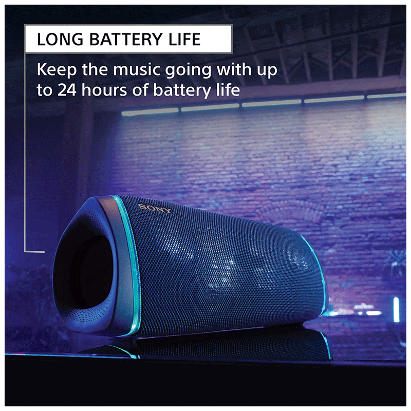 SONY XB43 32W Portable Bluetooth Speaker (Extra Bass, Blue)_7