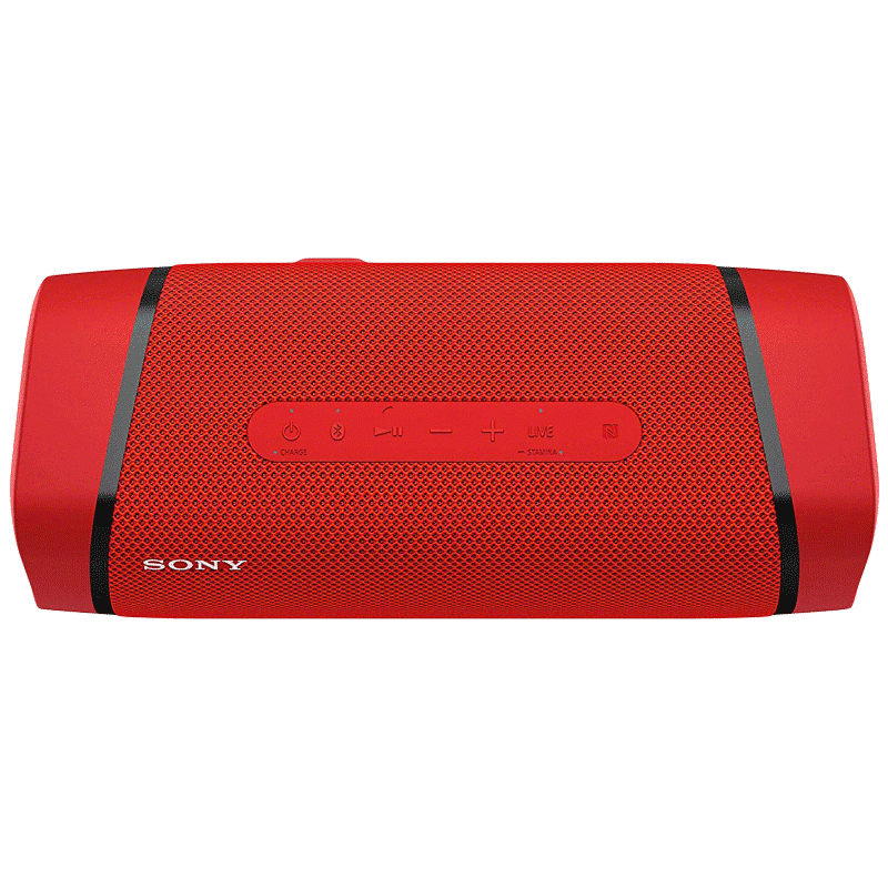 SONY XB33 30W Portable Bluetooth Speaker (IP67 Waterproof, Hands Free Function, Red)_5