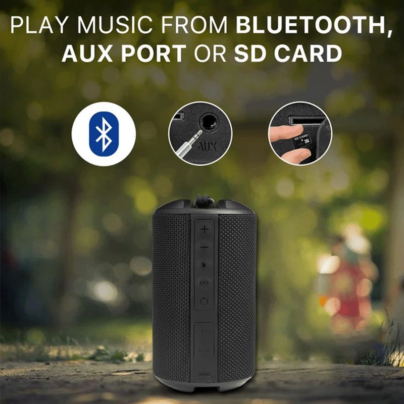 ambrane 10 Watts Portable Bluetooth Speaker (IPX6 Water Resistant, HD Sound, Black)_12