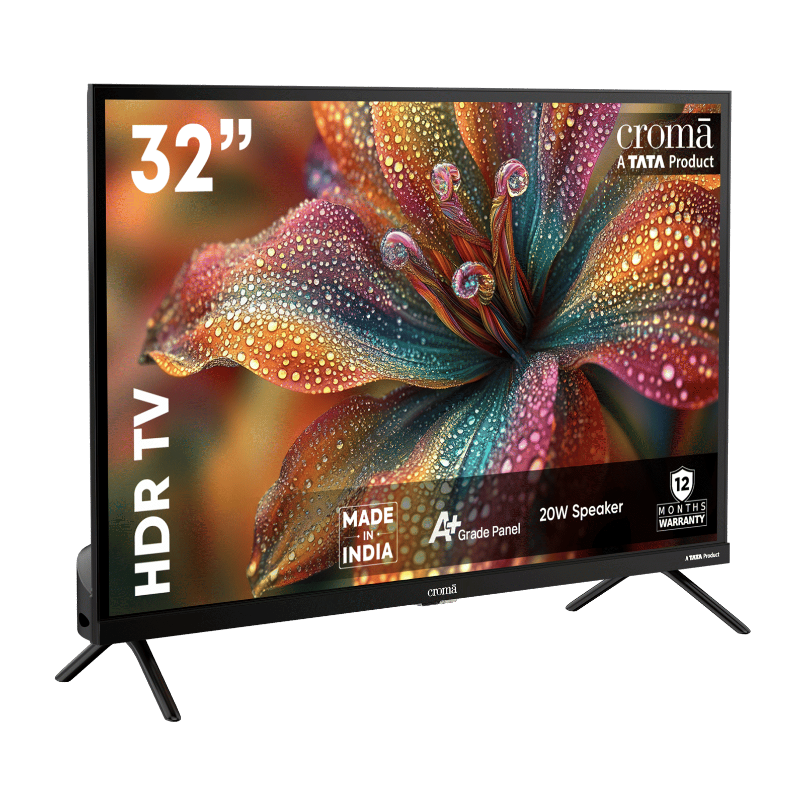 Croma 80cm (32inch) Full HD LED TV with A Plus Grade Panel, (2025 model)_3