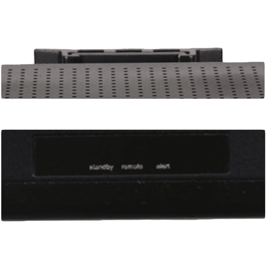 RD PLAST Wall Mount Set-Top Box Stand (RW 4010-2, Black)_4