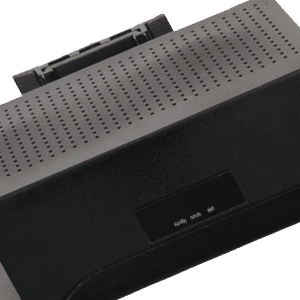 RD PLAST Wall Mount Set-Top Box Stand (RW 4010-2, Black)_7