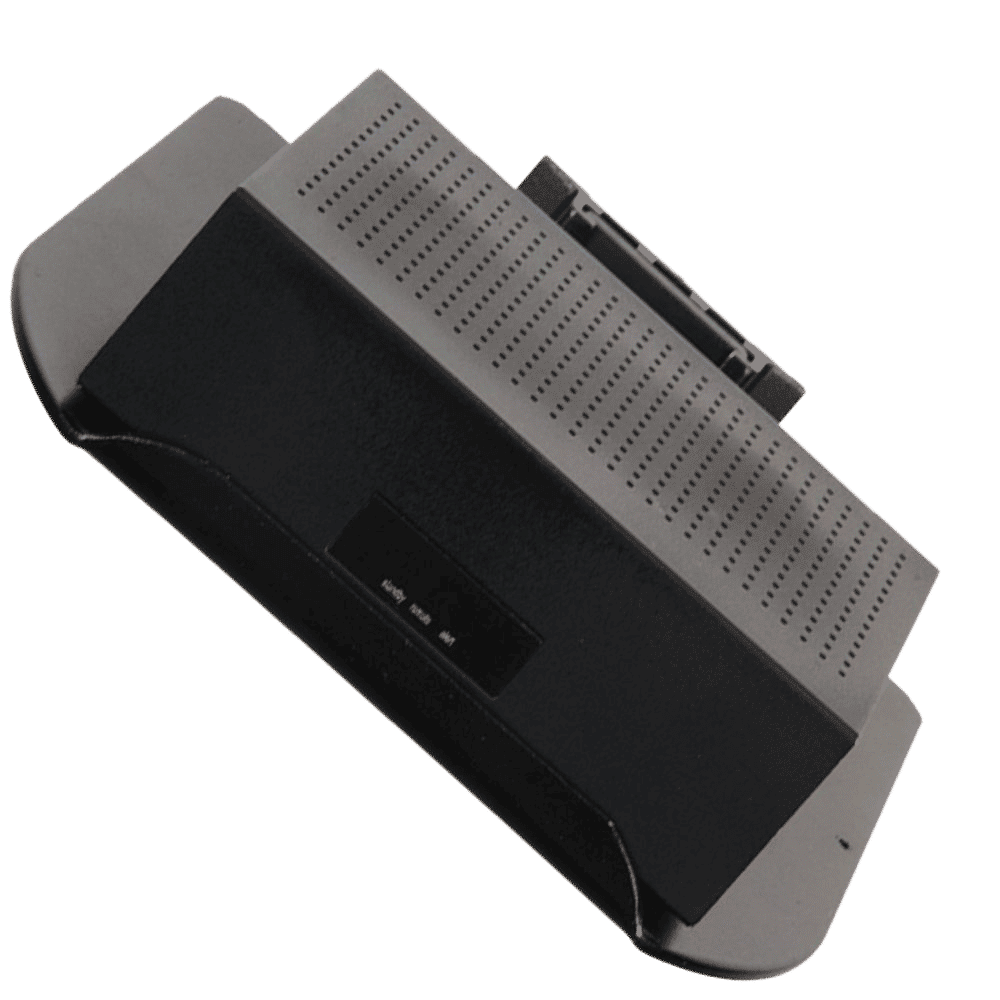 RD PLAST Wall Mount Set-Top Box Stand (RW 4010-2, Black)_8