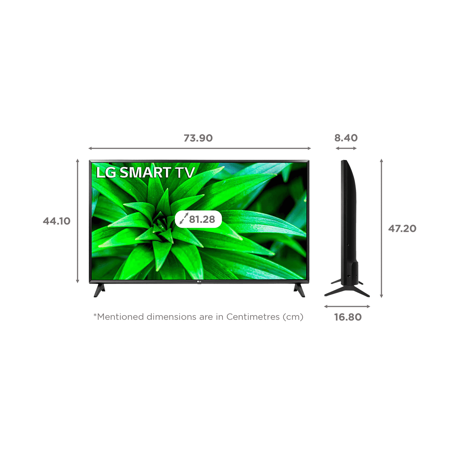 LG LM56 80cm (32 Inch) HD Ready LED Smart WebOS TV with DTS Virtual:X_2