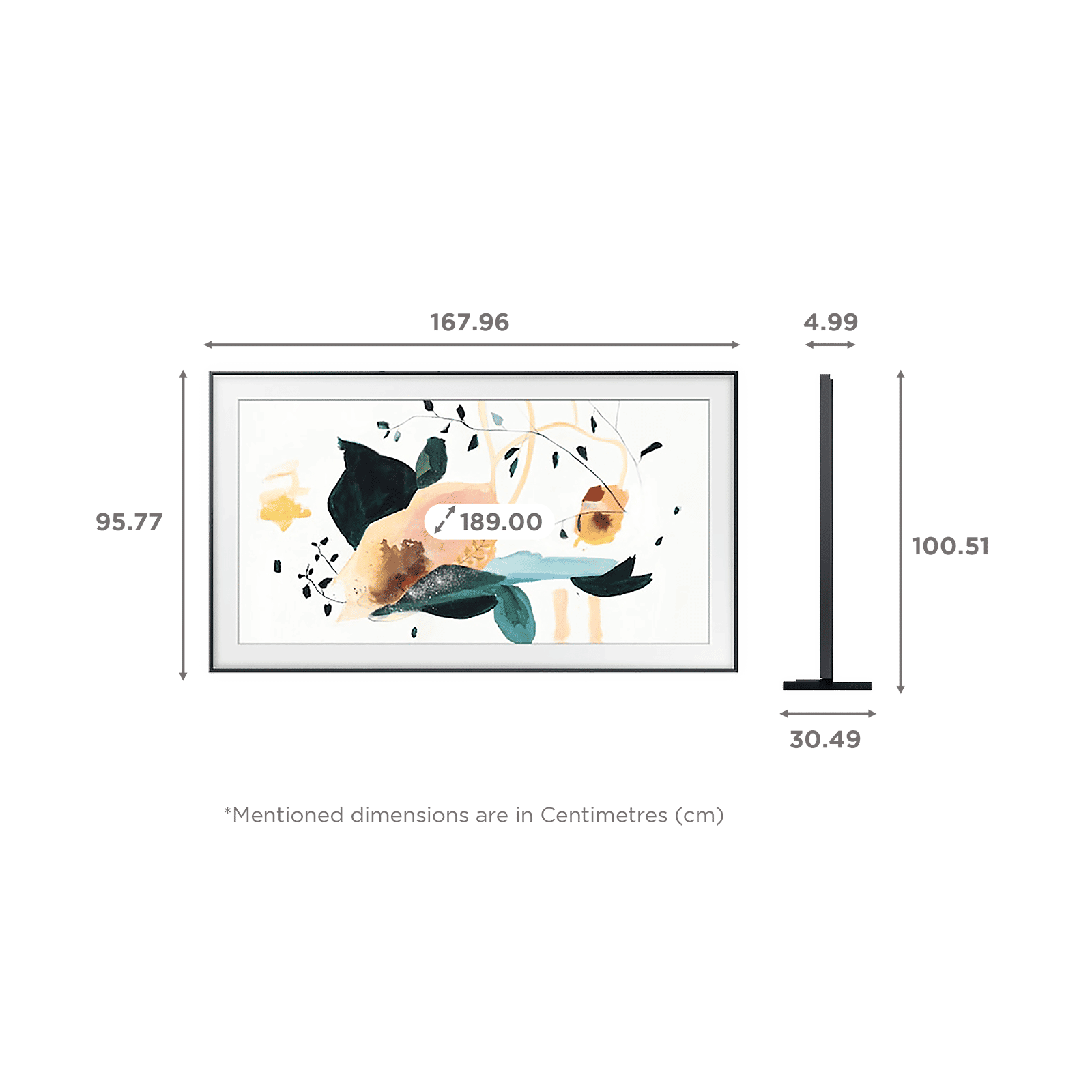 SAMSUNG LS Series 189 cm (75 inch) QLED 4K Ultra HD Tizen TV with Alexa Compatibility_2