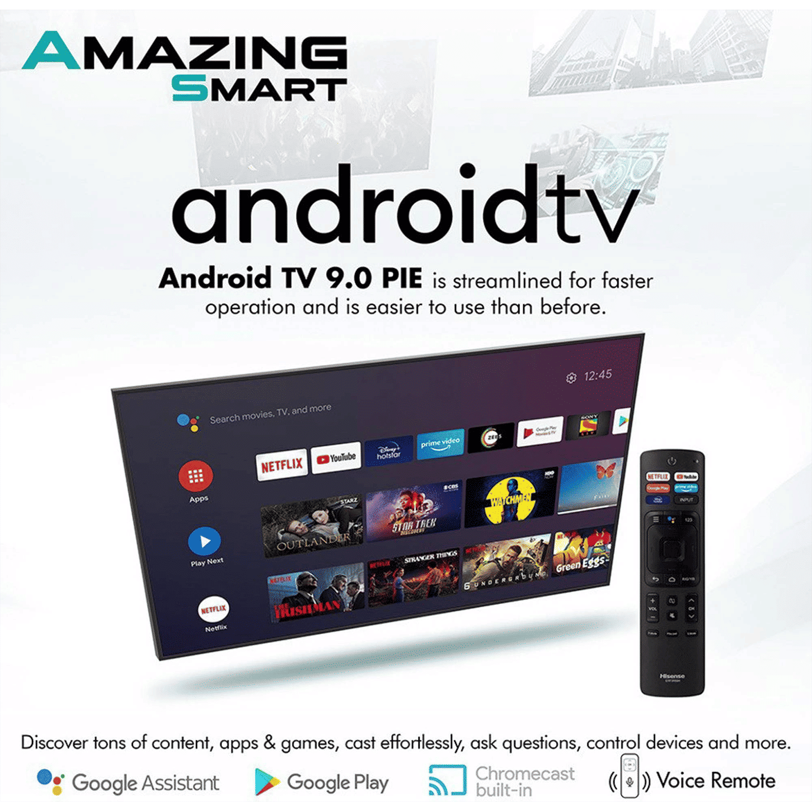 Hisense A71F 177 cm (70 inch) 4K Ultra HD LED Android TV with Google Assistant (2021 model)_10