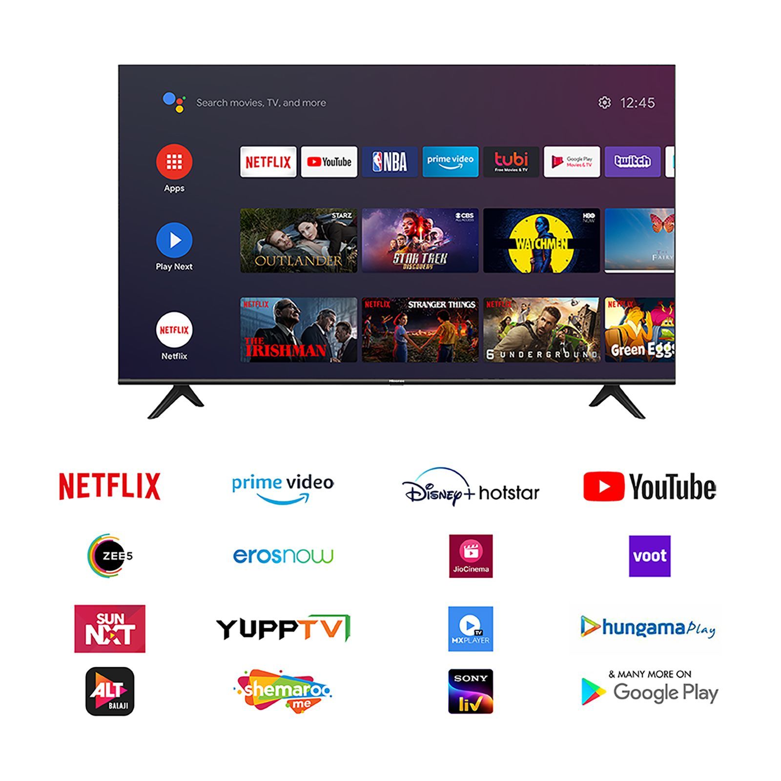 Hisense A71F 177 cm (70 inch) 4K Ultra HD LED Android TV with Google Assistant (2021 model)_17