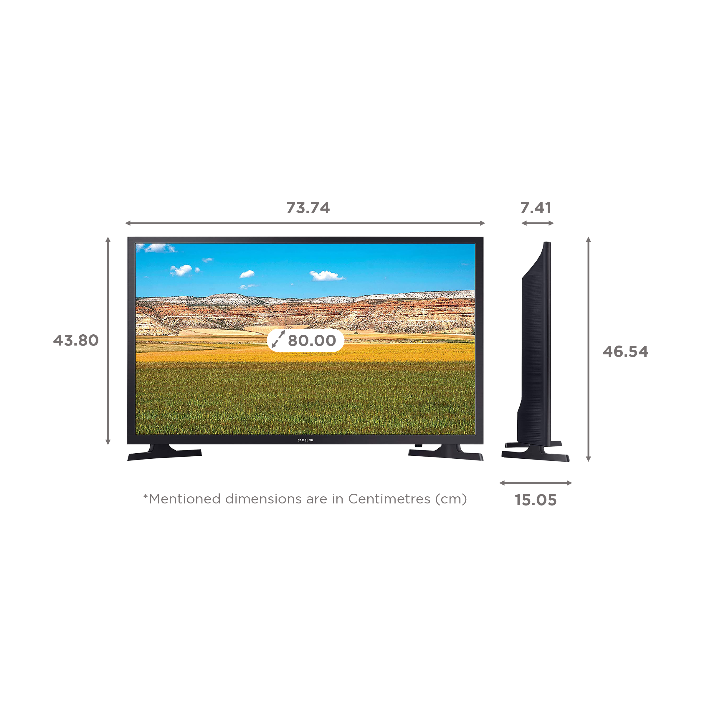 SAMSUNG Series 4 80 cm (32 inch) HD Ready LED Smart Tizen TV with Alexa Compatibility SAMSUNG Series 4 80 cm (32 inch) HD Ready LED Smart Tizen TV with Alexa Compatibility_2