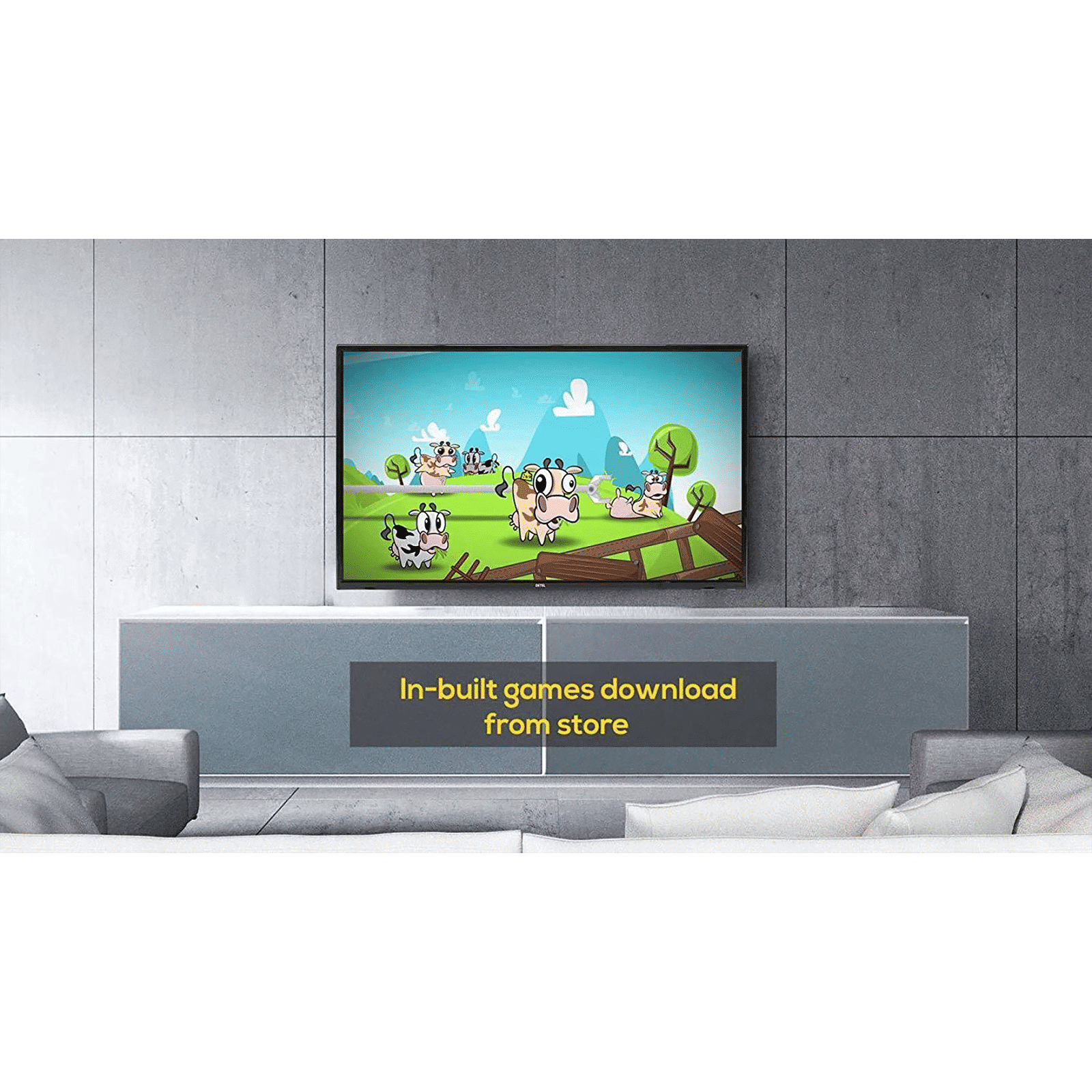 DETEL 124 cm (49 inch) 4K Ultra HD LED Android TV with Google Assistant (2019 model) DETEL 124 cm (49 inch) 4K Ultra HD LED Android TV with Google Assistant (2019 model)_10