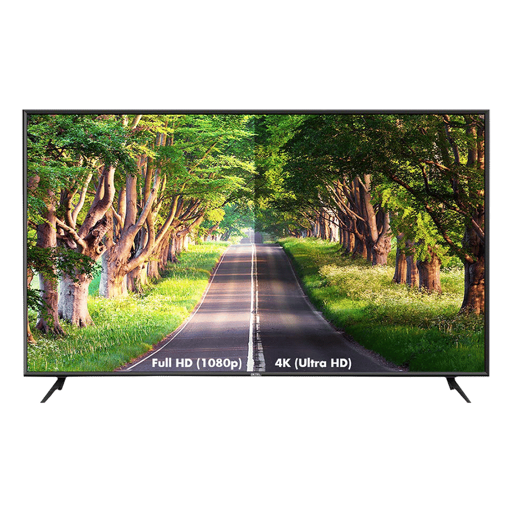DETEL 140 cm (55 inch) 4K Ultra HD LED Android TV with Google Assistant (2018 model)_1