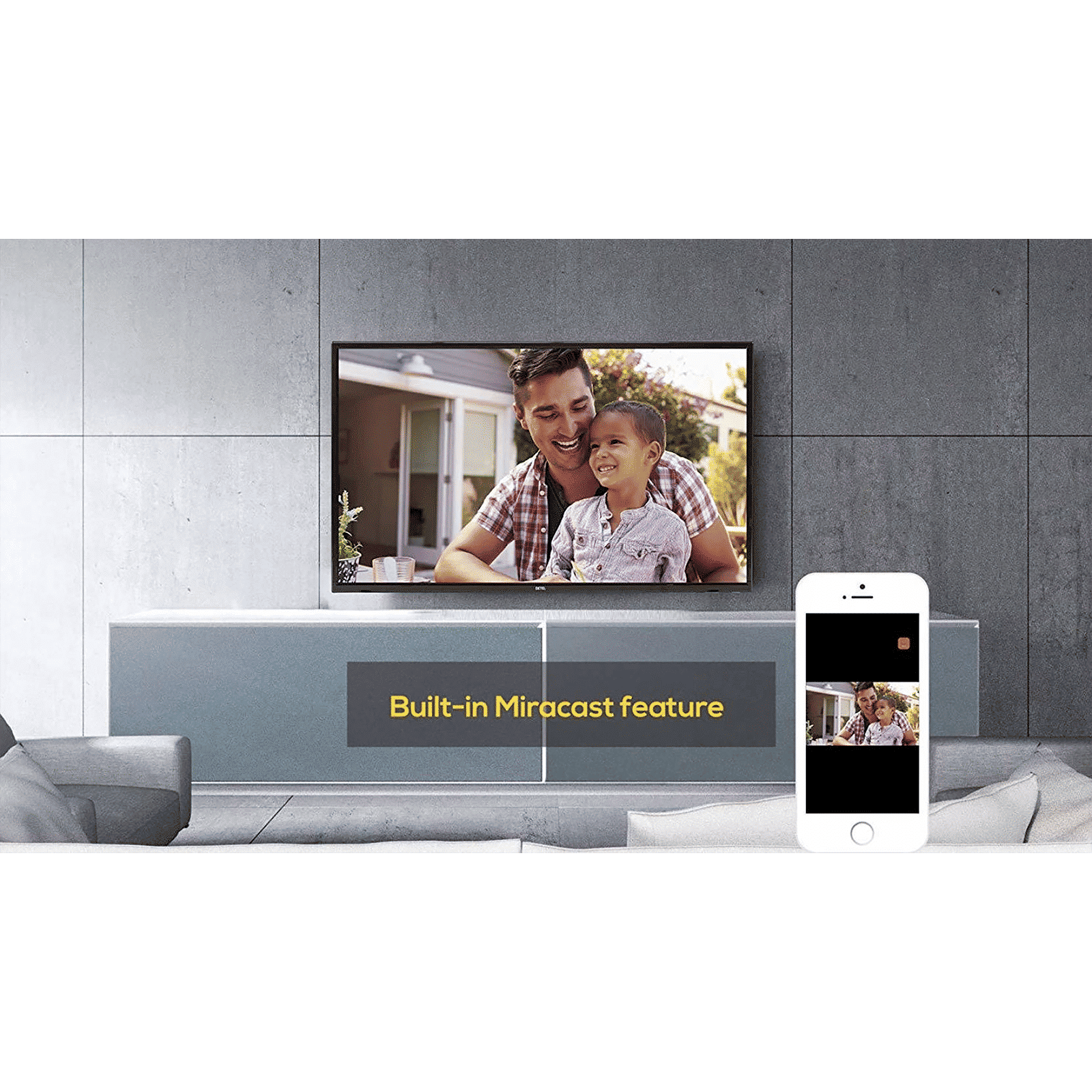 DETEL 140 cm (55 inch) 4K Ultra HD LED Android TV with Google Assistant (2018 model)_9