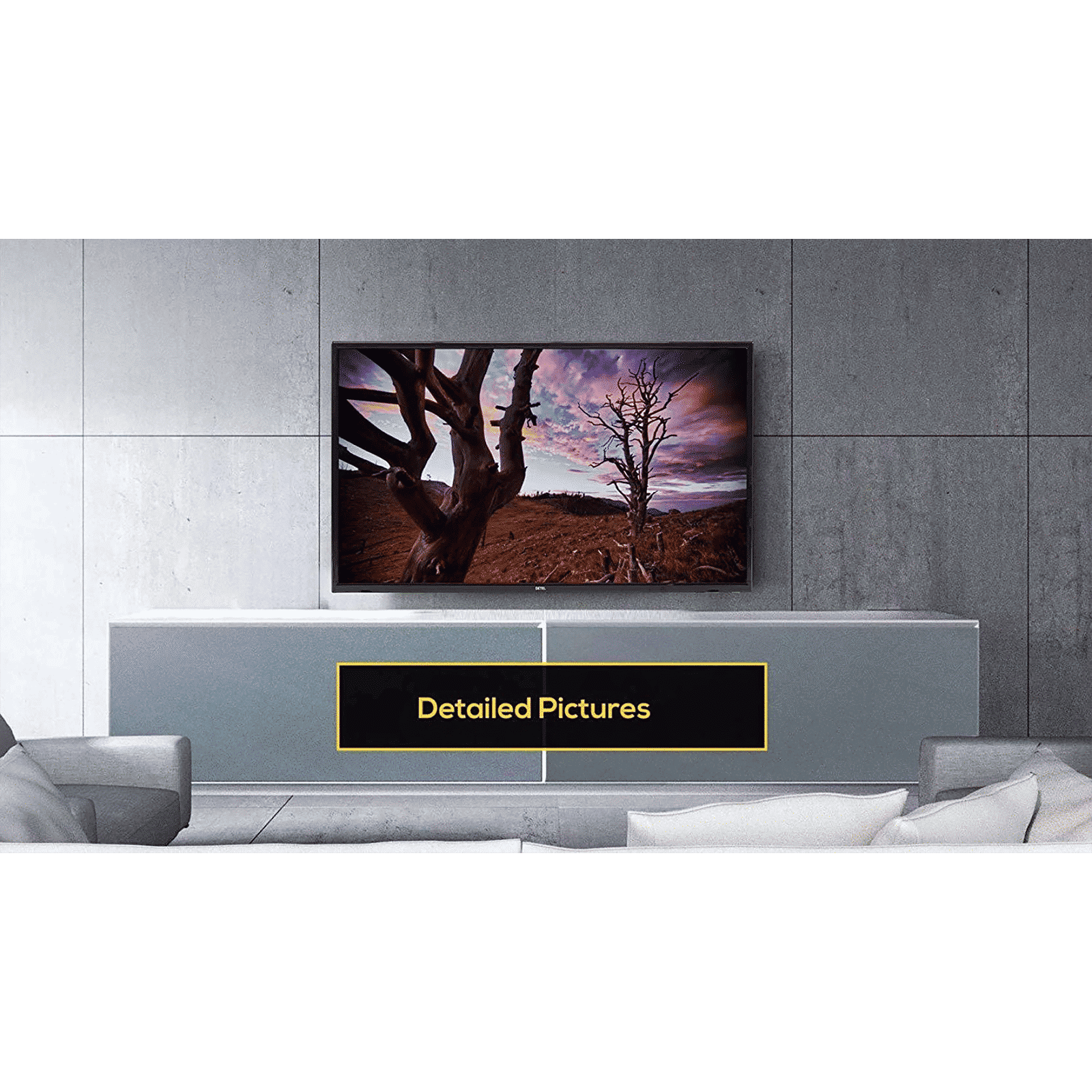 DETEL 140 cm (55 inch) 4K Ultra HD LED Android TV with Google Assistant (2018 model)_11