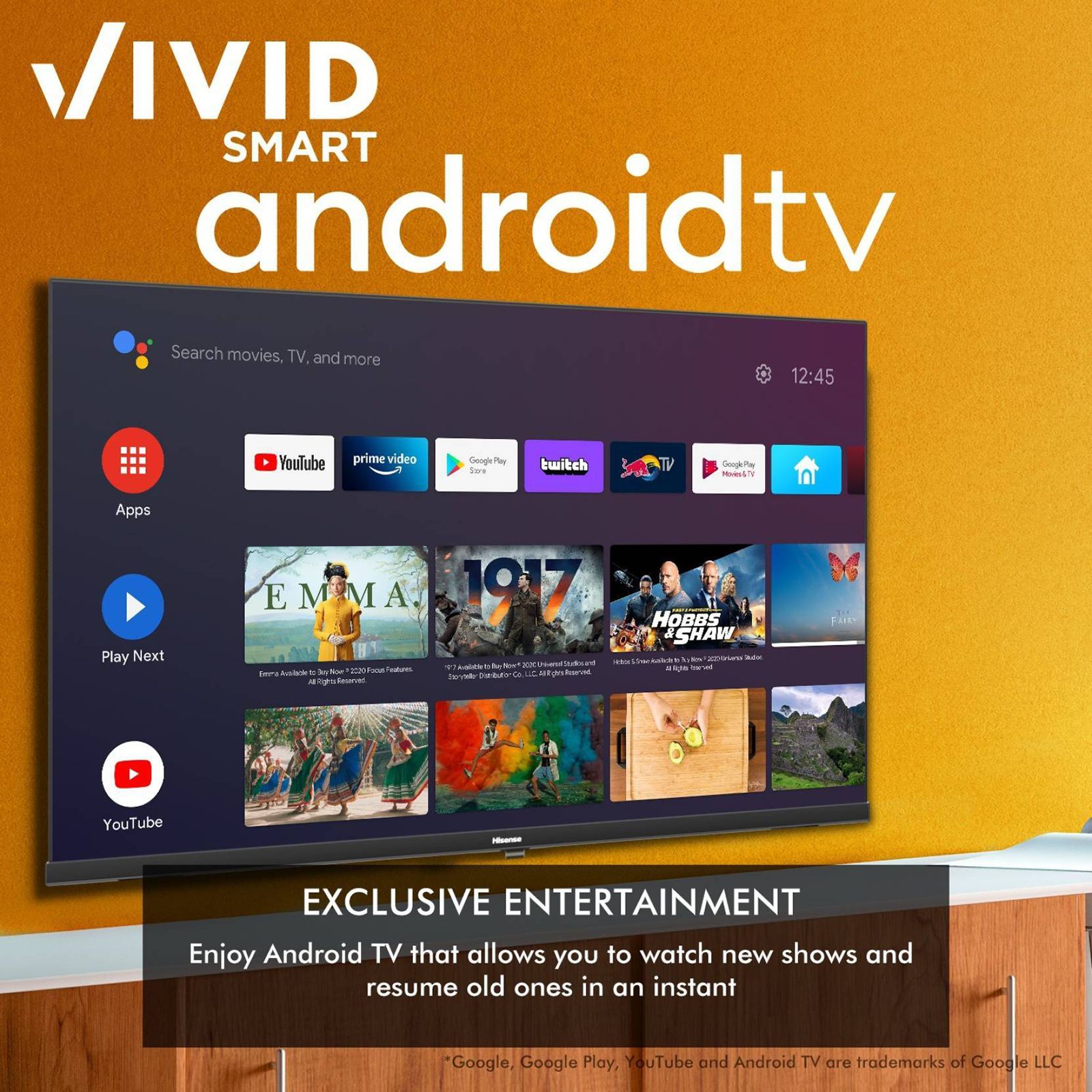 Hisense A4G 80 cm (32 inch) HD Ready LED Smart Android TV with Google Assistant (2021 model)_15