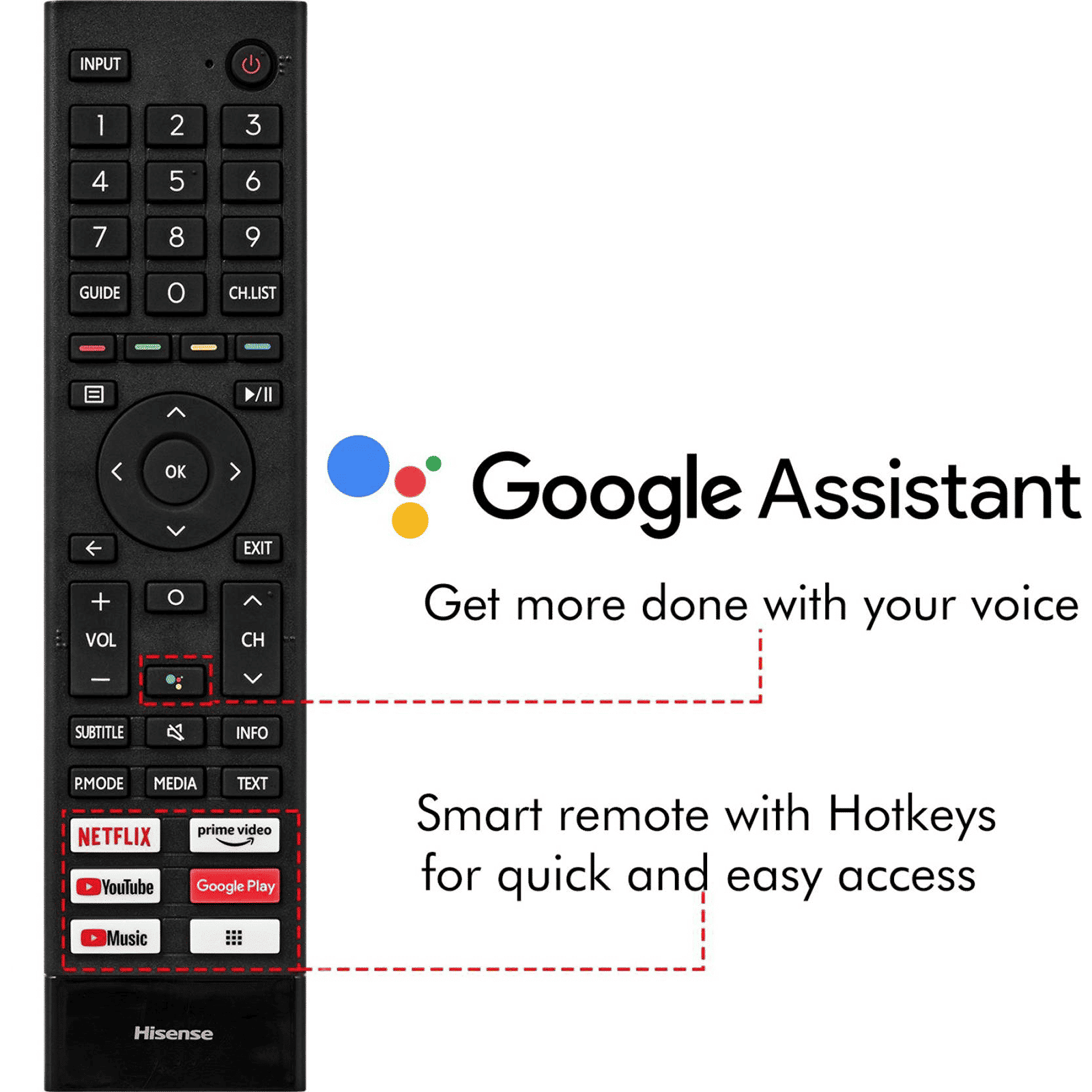 Hisense A4G 80 cm (32 inch) HD Ready LED Smart Android TV with Google Assistant (2021 model)_8
