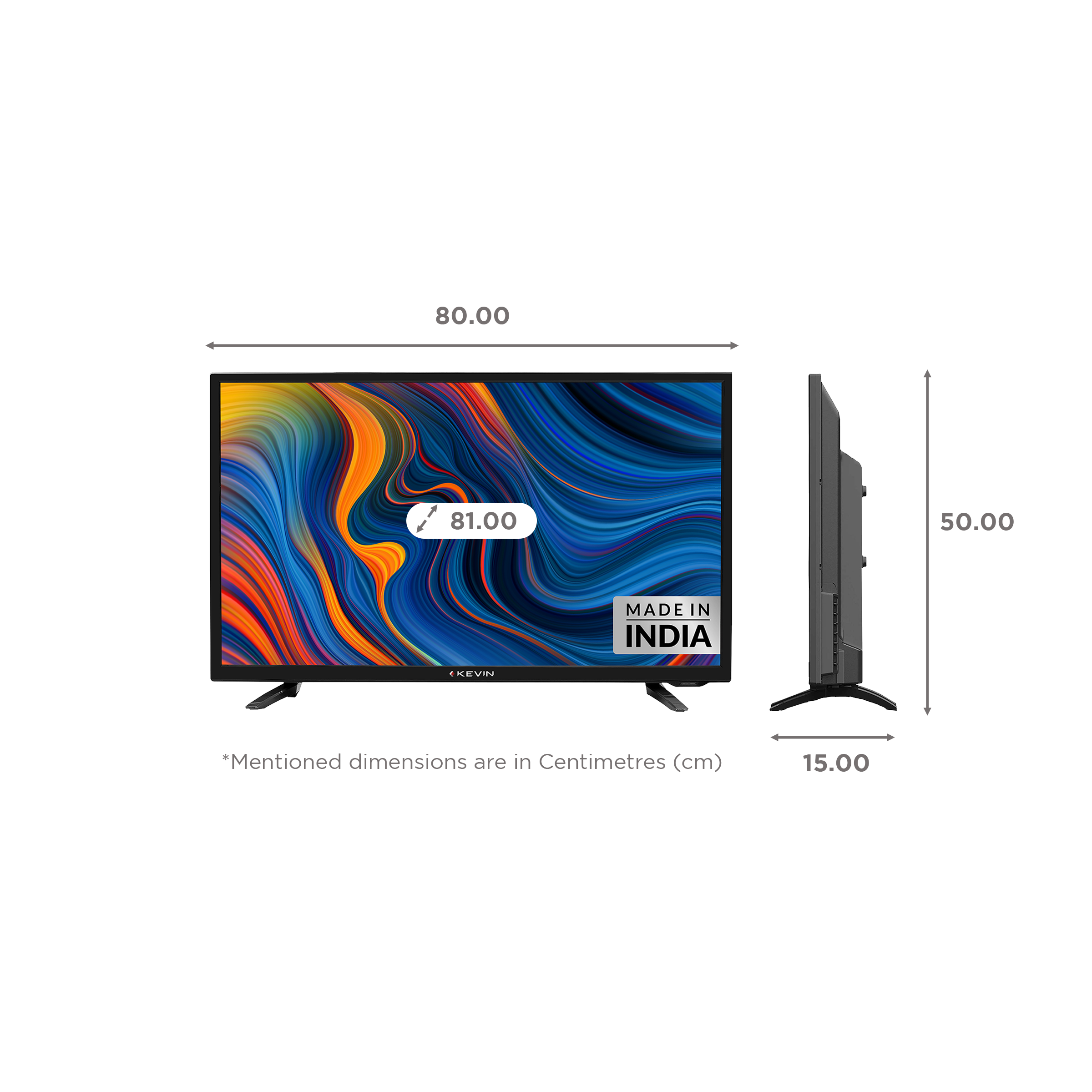 Kevin 32 Series 80 cm (32 inch) HD Ready LED TV with Advanced HRDD Technology (2021 model) Kevin 32 Series 80 cm (32 inch) HD Ready LED TV with Advanced HRDD Technology (2021 model)_2