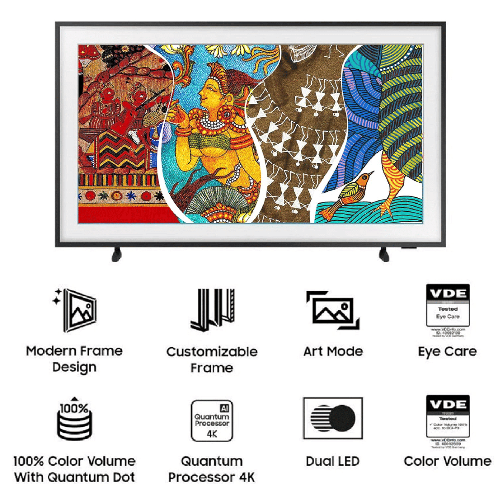 SAMSUNG LS Frame Series 125 cm (50 inch) QLED 4K Ultra HD Tizen TV with Alexa Compatibility (2021 model)_16