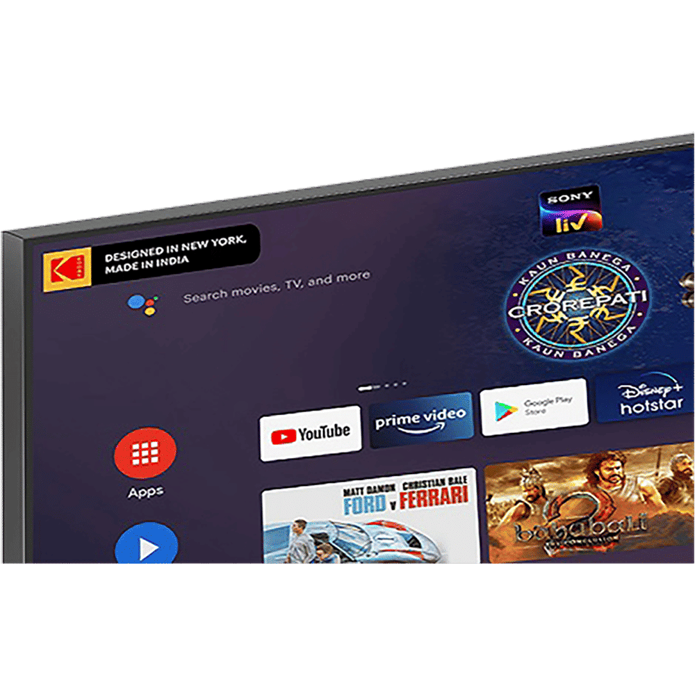 KODAK 7X Pro 109 cm (43 inch) 4K Ultra HD LED Android TV with Google Assistant (2020 model) KODAK 7X Pro 109 cm (43 inch) 4K Ultra HD LED Android TV with Google Assistant (2020 model)_5