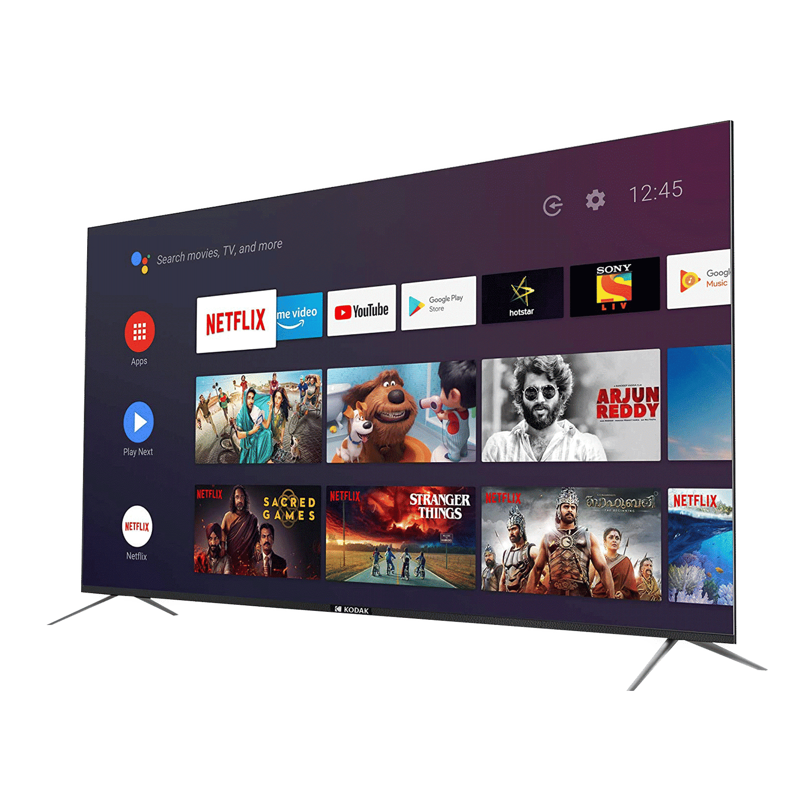 Kodak CA Series 139 cm (55 inch) 4K Ultra HD LED Android TV with Google Assistant (2020 model) Kodak CA Series 139 cm (55 inch) 4K Ultra HD LED Android TV with Google Assistant (2020 model)_5