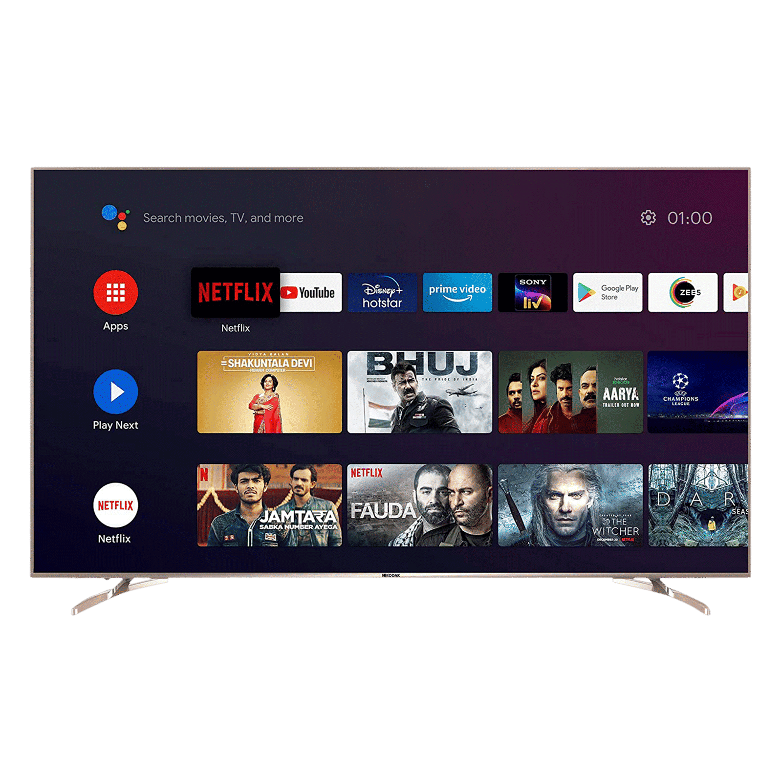 Kodak CA Series 189 cm (75 inch) 4K Ultra HD LED Android TV with Google Assistant (2021 model)_1