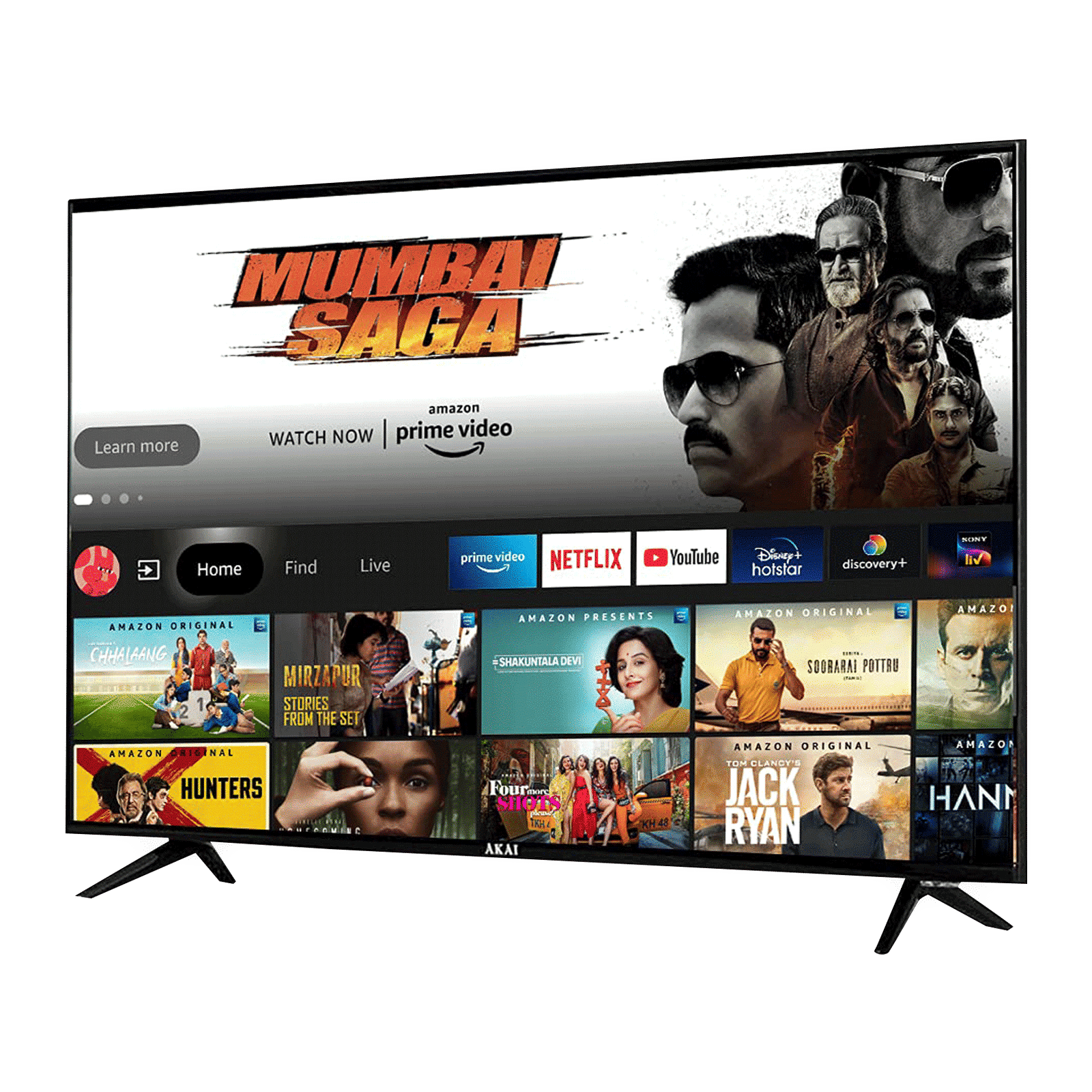 AKAI 108 cm (43 inch) Full HD LED Smart Fire TV with Alexa Compatibility (2020 model) AKAI 108 cm (43 inch) Full HD LED Smart Fire TV with Alexa Compatibility (2020 model)_5