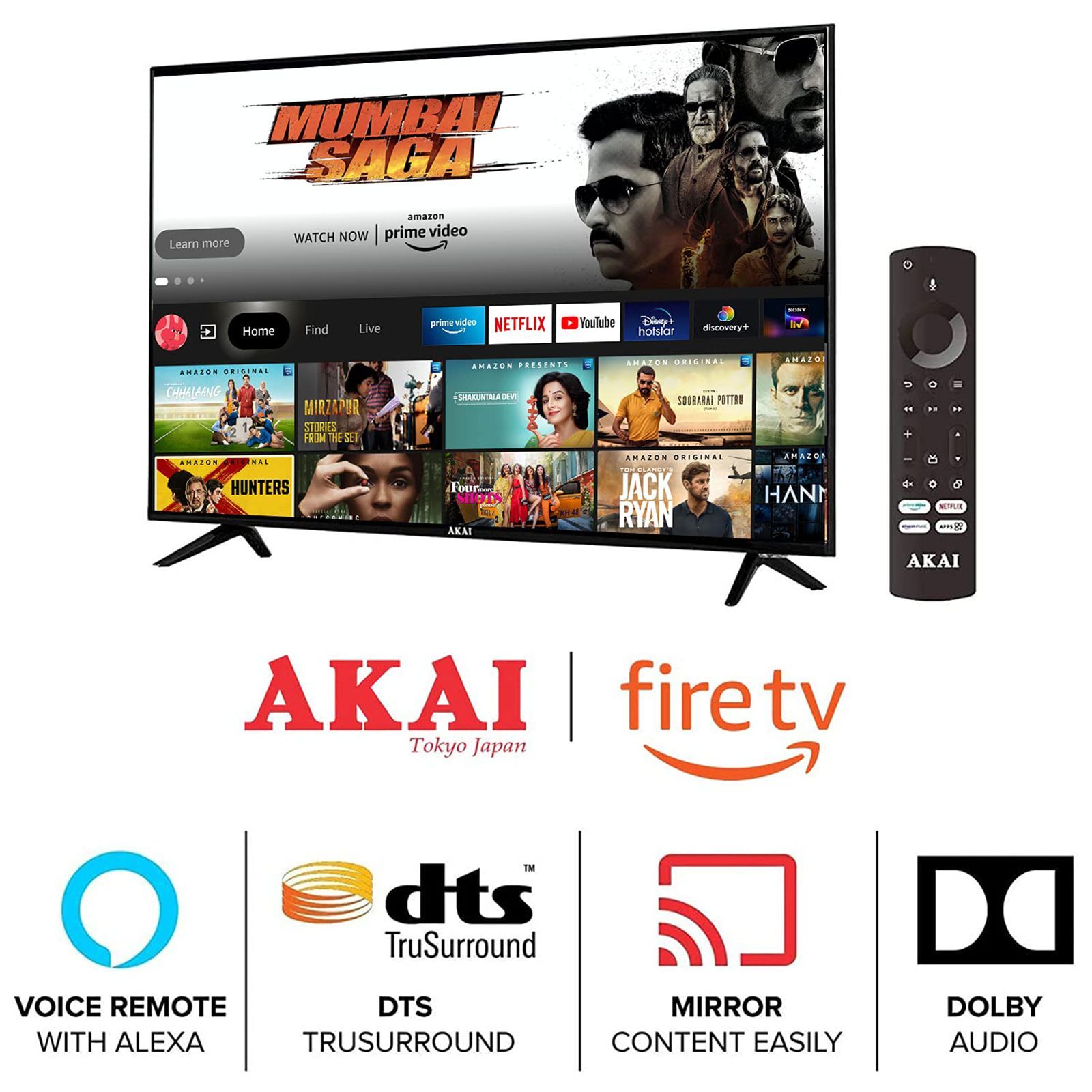 AKAI 108 cm (43 inch) Full HD LED Smart Fire TV with Alexa Compatibility (2020 model) AKAI 108 cm (43 inch) Full HD LED Smart Fire TV with Alexa Compatibility (2020 model)_11