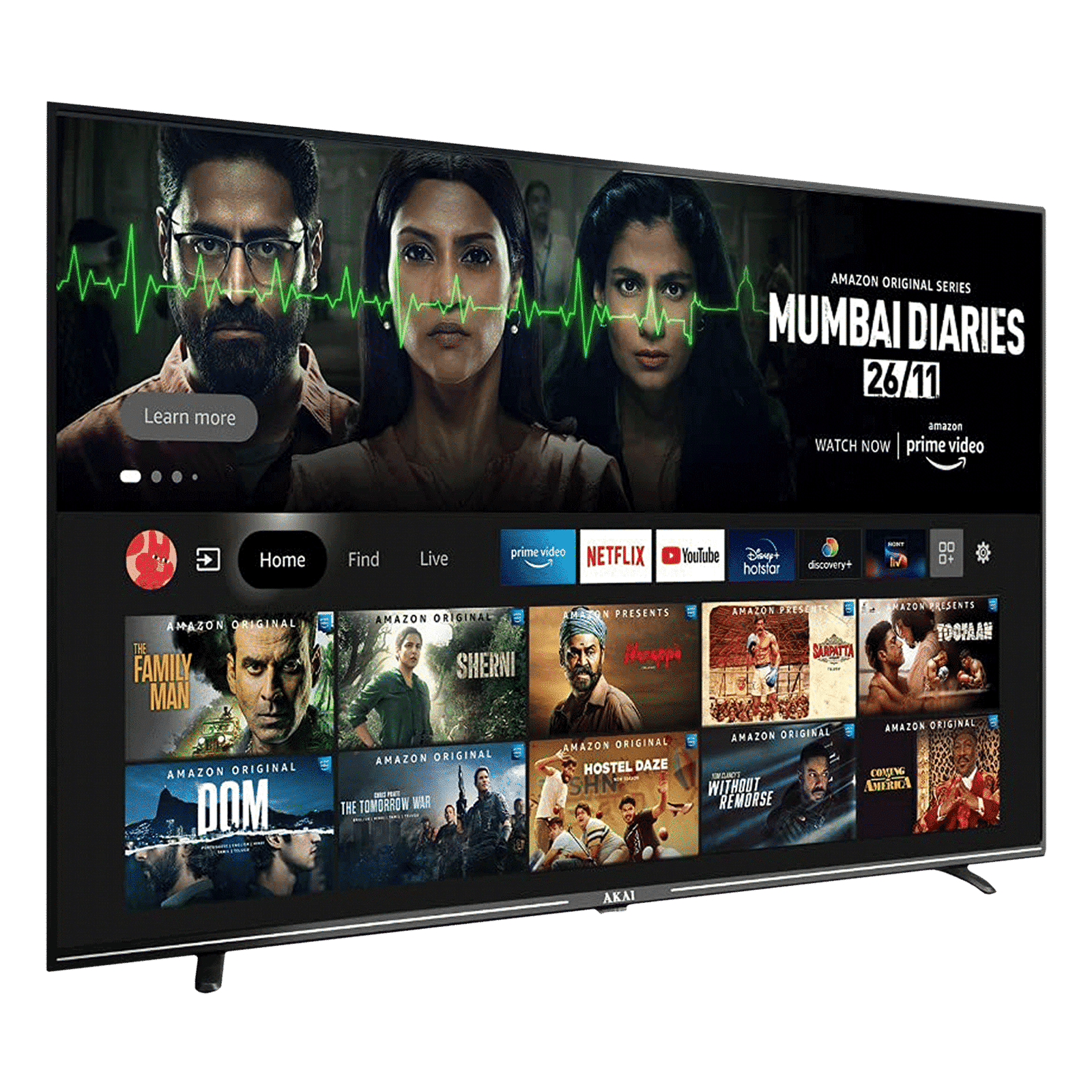 AKAI 139 cm (55 inch) 4K Ultra HD LED Fire TV with Alexa Compatibility (2021 model)_3