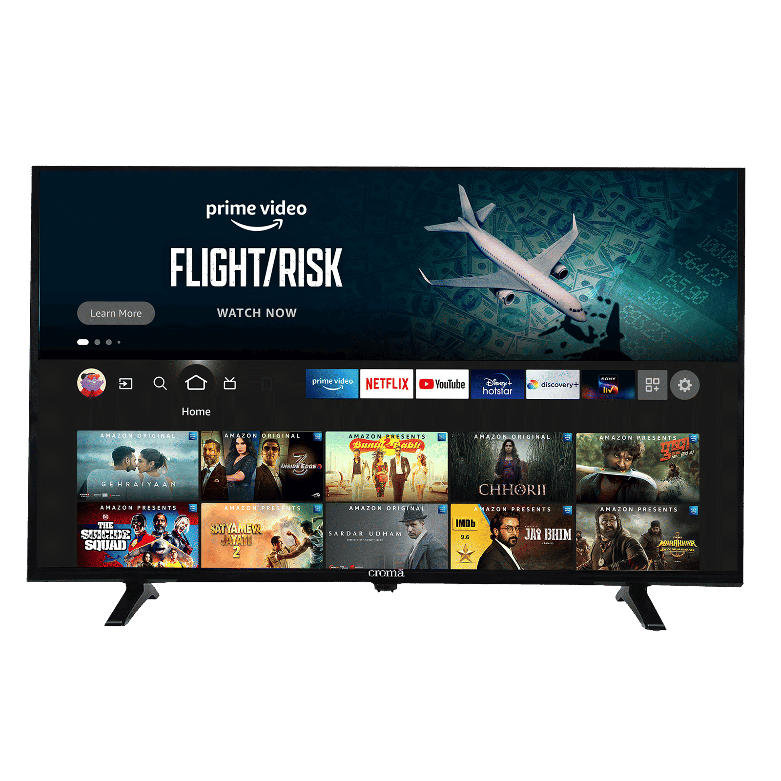 Croma Fire TV 109 cm (43 inch) Full HD LED Smart Fire TV with Amazon Alexa Croma Fire TV 109 cm (43 inch) Full HD LED Smart Fire TV with Amazon Alexa_1