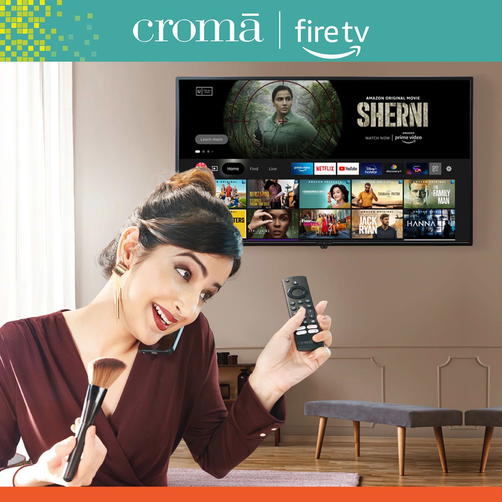 Croma Fire TV 109 cm (43 inch) Full HD LED Smart Fire TV with Amazon Alexa Croma Fire TV 109 cm (43 inch) Full HD LED Smart Fire TV with Amazon Alexa_13