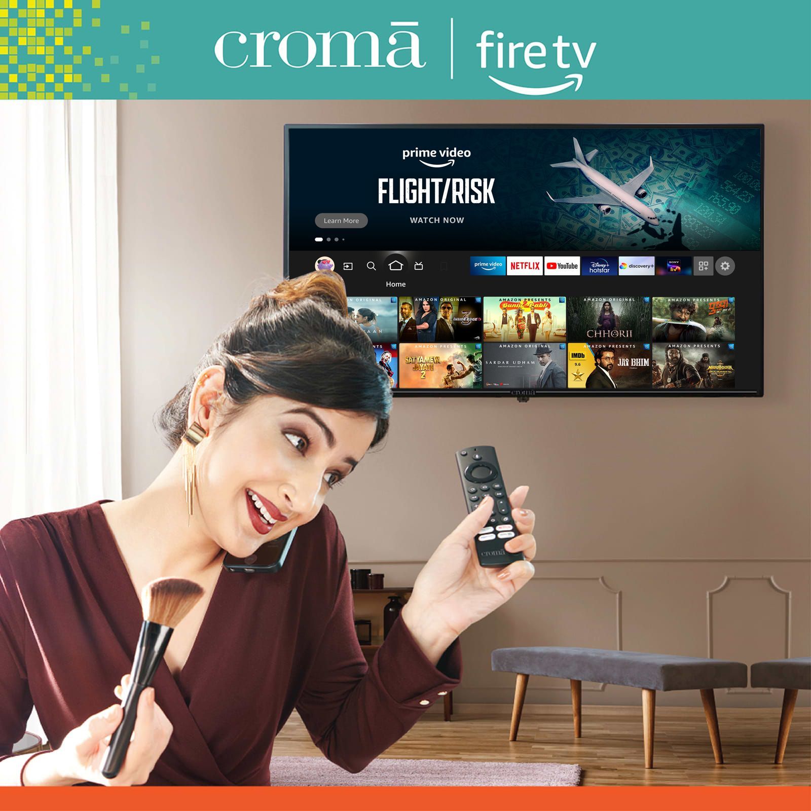 Croma Fire TV 109 cm (43 inch) Full HD LED Smart Fire TV with Amazon Alexa Croma Fire TV 109 cm (43 inch) Full HD LED Smart Fire TV with Amazon Alexa_16