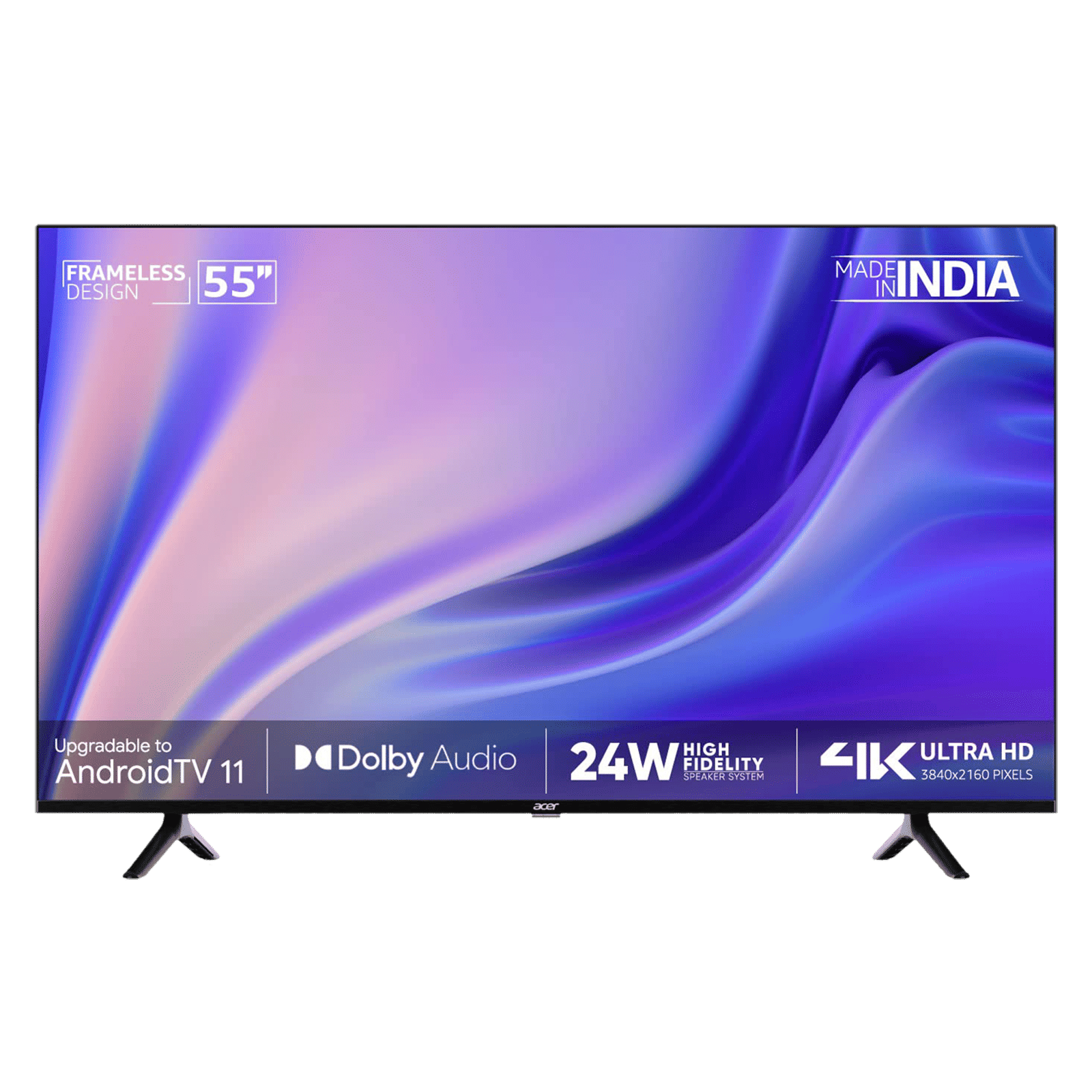 Acer Frameless 140 cm (55 inch) 4K Ultra HD LED Android TV with Google Assistant (2021 model)_1