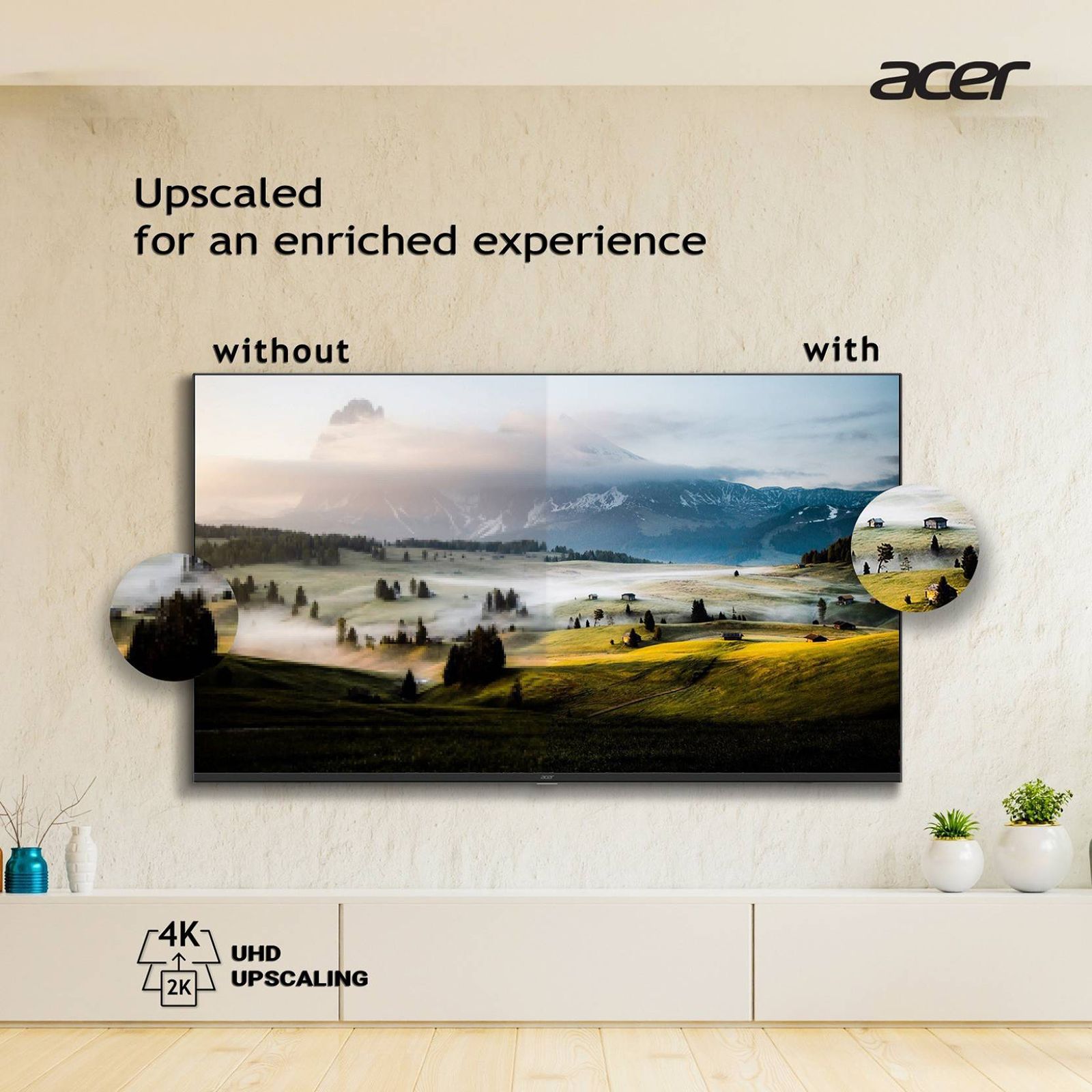 Acer Frameless 140 cm (55 inch) 4K Ultra HD LED Android TV with Google Assistant (2021 model)_8