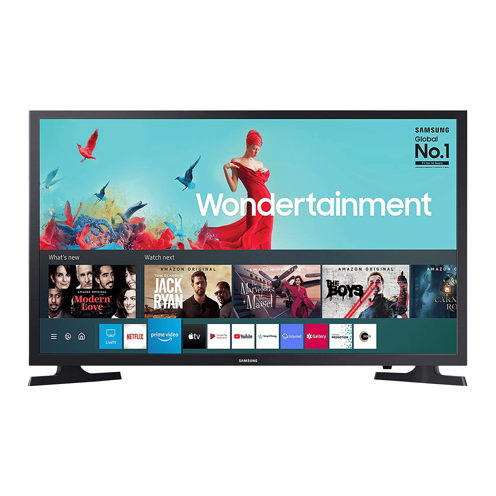 SAMSUNG Series 4 80 cm (32 inch) HD Ready LED Tizen Smart TV with Alexa Compatibility SAMSUNG Series 4 80 cm (32 inch) HD Ready LED Tizen Smart TV with Alexa Compatibility_1