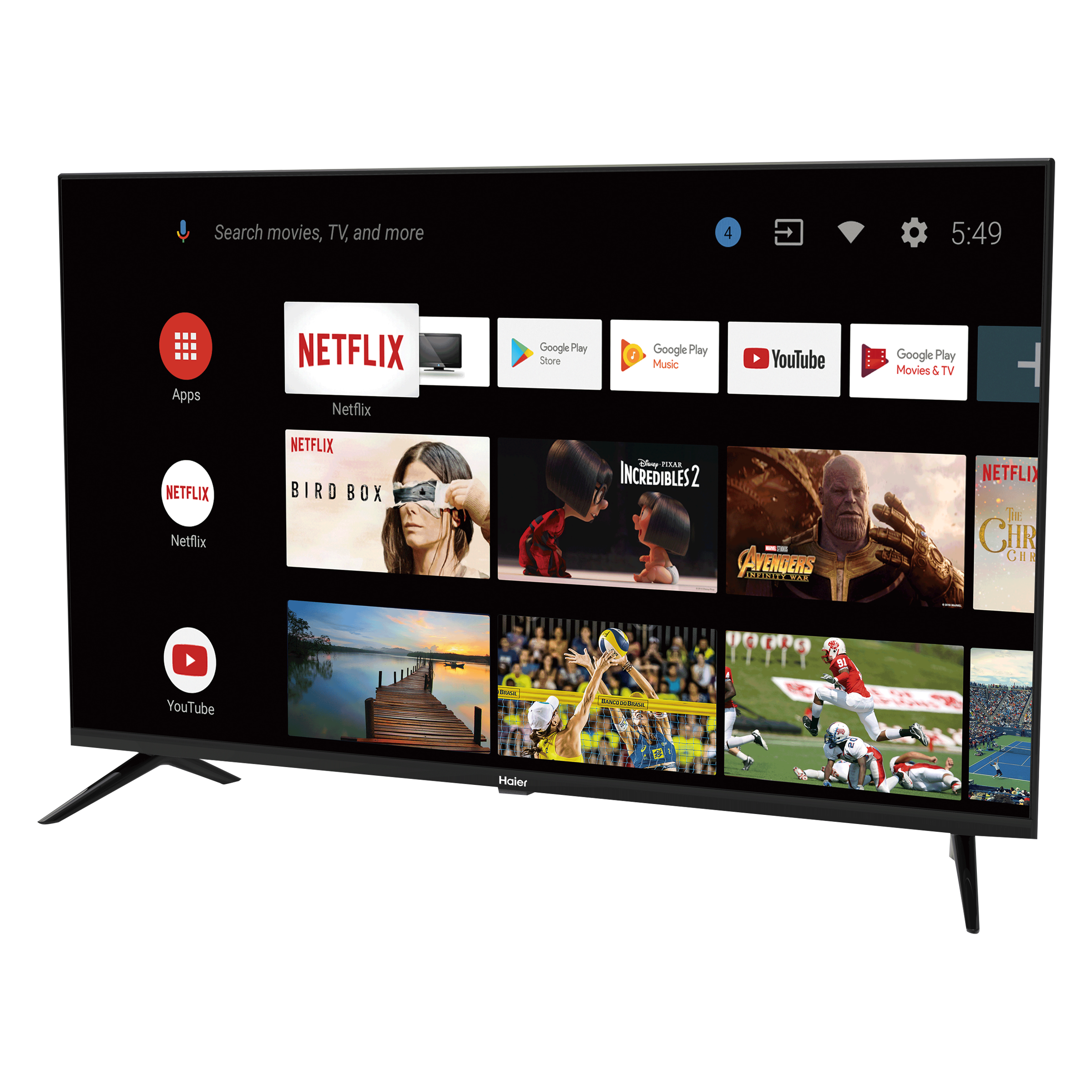 Haier K Series 81 cm (32 inch) HD Ready LED Smart Android TV with Google Assistant Haier K Series 81 cm (32 inch) HD Ready LED Smart Android TV with Google Assistant_8