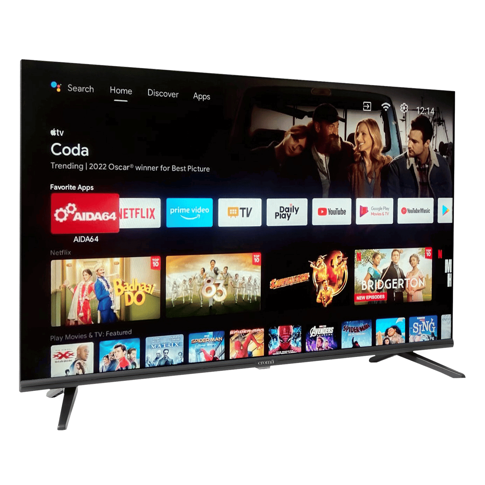 Croma 80 cm (32 inch) HD Ready LED Smart Android TV with Google Assistant (2022 model) Croma 80 cm (32 inch) HD Ready LED Smart Android TV with Google Assistant (2022 model)_8