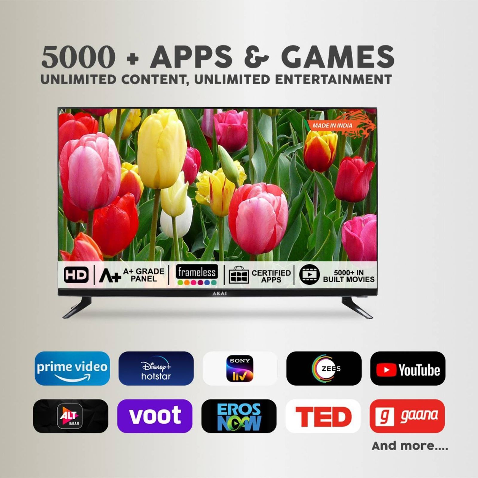 Akai 80 cm (32 inch) HD Ready LED Smart Android TV with Dolby Audio (2021 model) Akai 80 cm (32 inch) HD Ready LED Smart Android TV with Dolby Audio (2021 model)_12